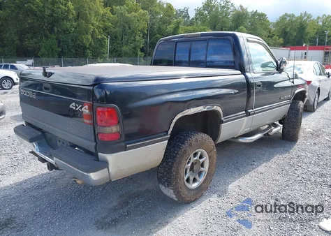 1997 Dodge Ram 1500 Lt из США, поврежденный, VIN 1B7HF16Y7VJ529497